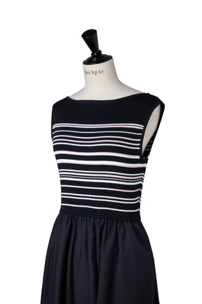 Random Striped Long Dress