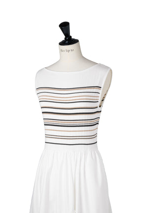 Random Striped Long Dress