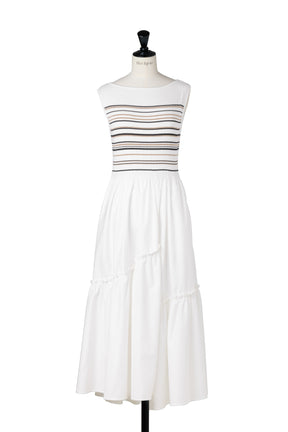 Random Striped Long Dress