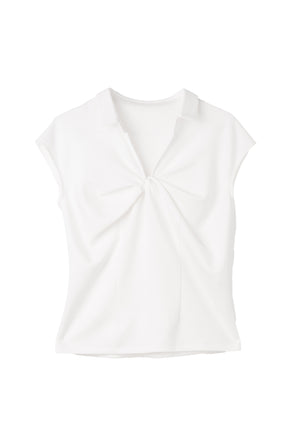 ［FOR HER］[Ships in Late June]Twist French Sleeve Top