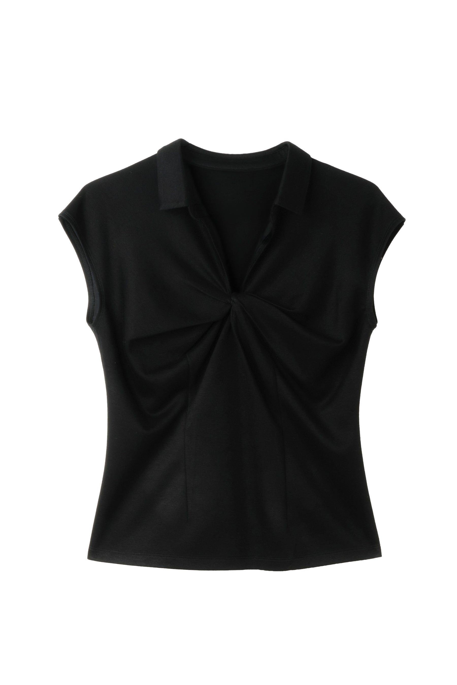 herlipto トップス 新色】Asymmetric Cotton-blend Jersey Top