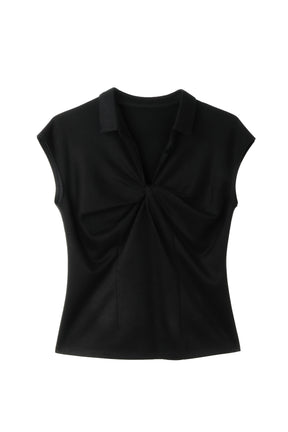 Twist French Sleeve Top