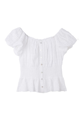 ［FOR HER］Lily Puff Sleeve Top