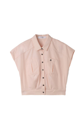 [New Color] Trois Logo Cropped Shirt