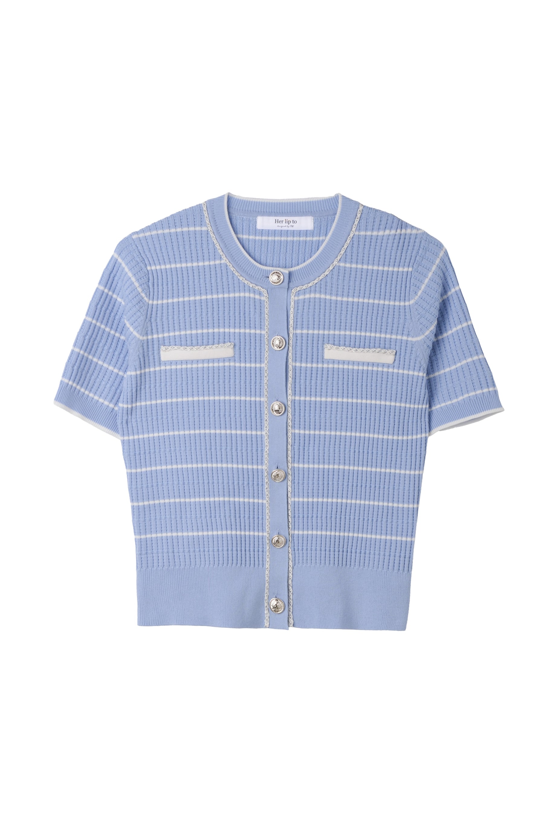 Nicola Short Sleeve Knit Cardigan