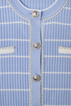 Nicola Short Sleeve Knit Cardigan