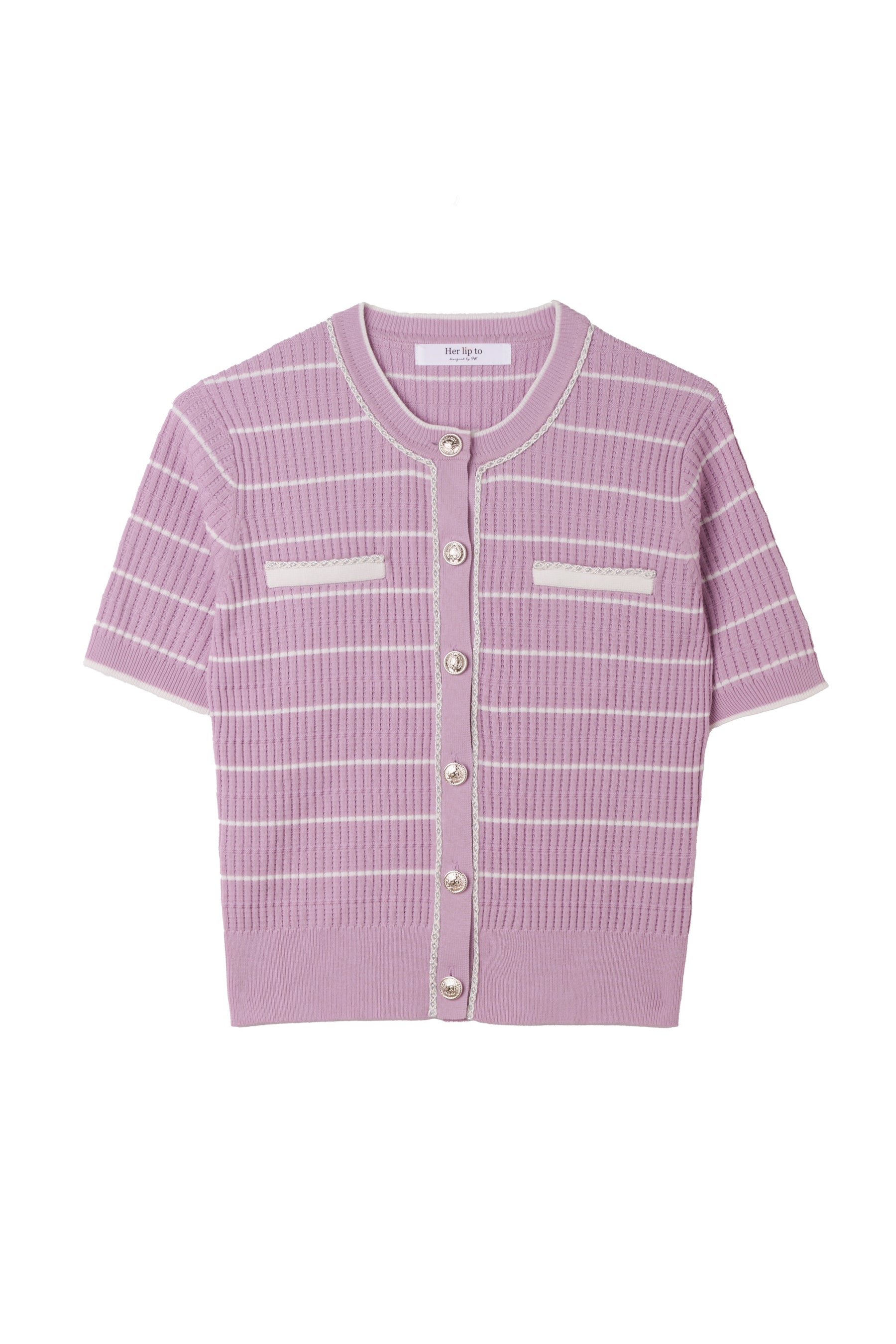 Nicola Short Sleeve Knit Cardigan