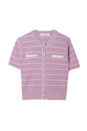 Nicola Short Sleeve Knit Cardigan