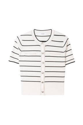 Nicola Short Sleeve Knit Cardigan