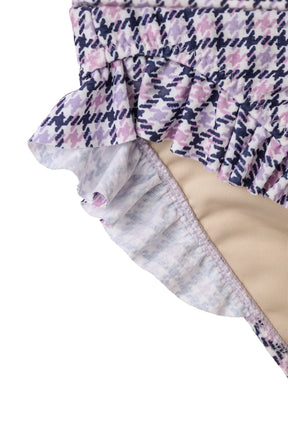 Calina Check Bikini Set