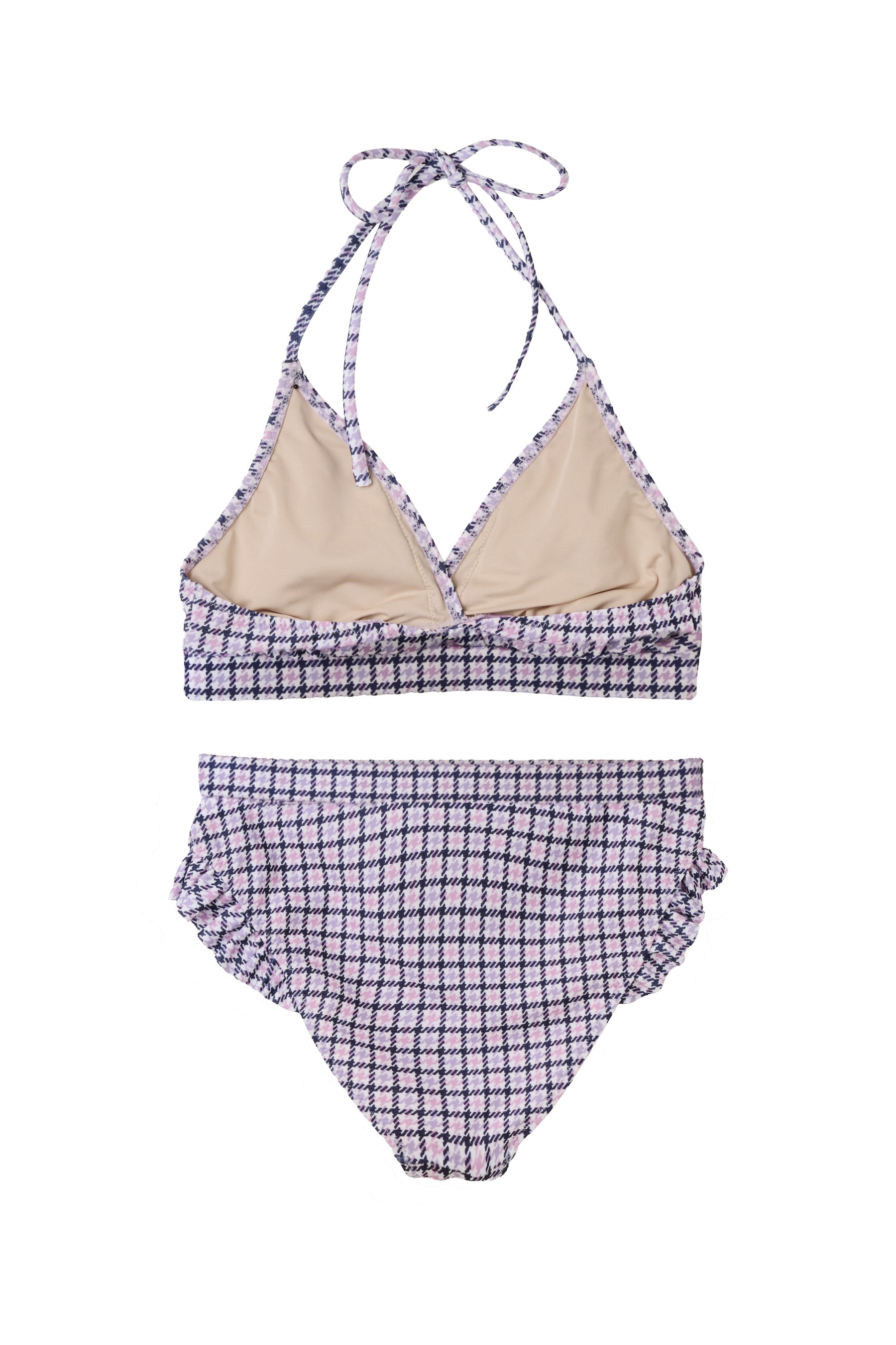 6月上旬発送】Calina Check Bikini Set