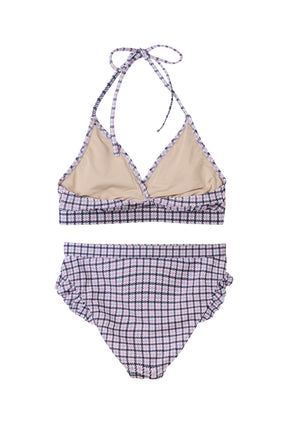Calina Check Bikini Set