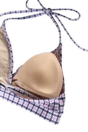 Calina Check Bikini Set