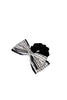 Striped H Logo Ribbon Hair Tie