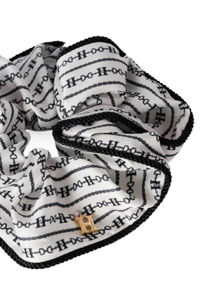 Striped H Logo Chouchou