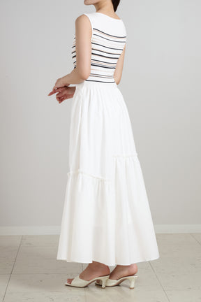 Random Striped Long Dress