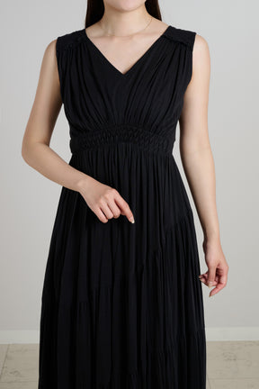 Phoebe Tiered Long Dress		