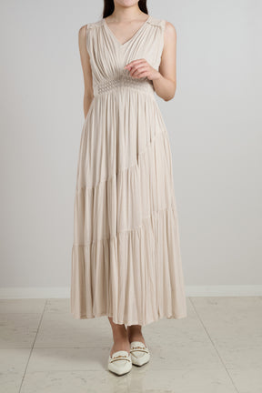 Phoebe Tiered Long Dress		