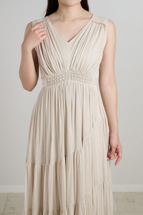 Phoebe Tiered Long Dress		