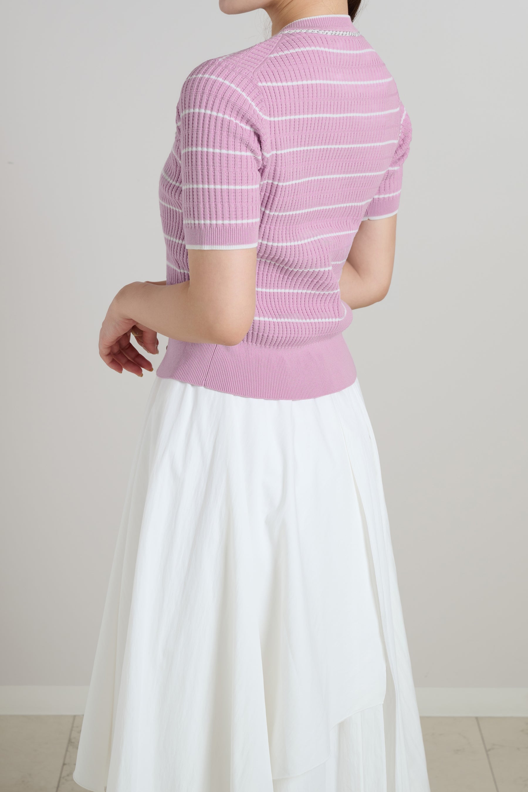 Nicola Short Sleeve Knit Cardigan