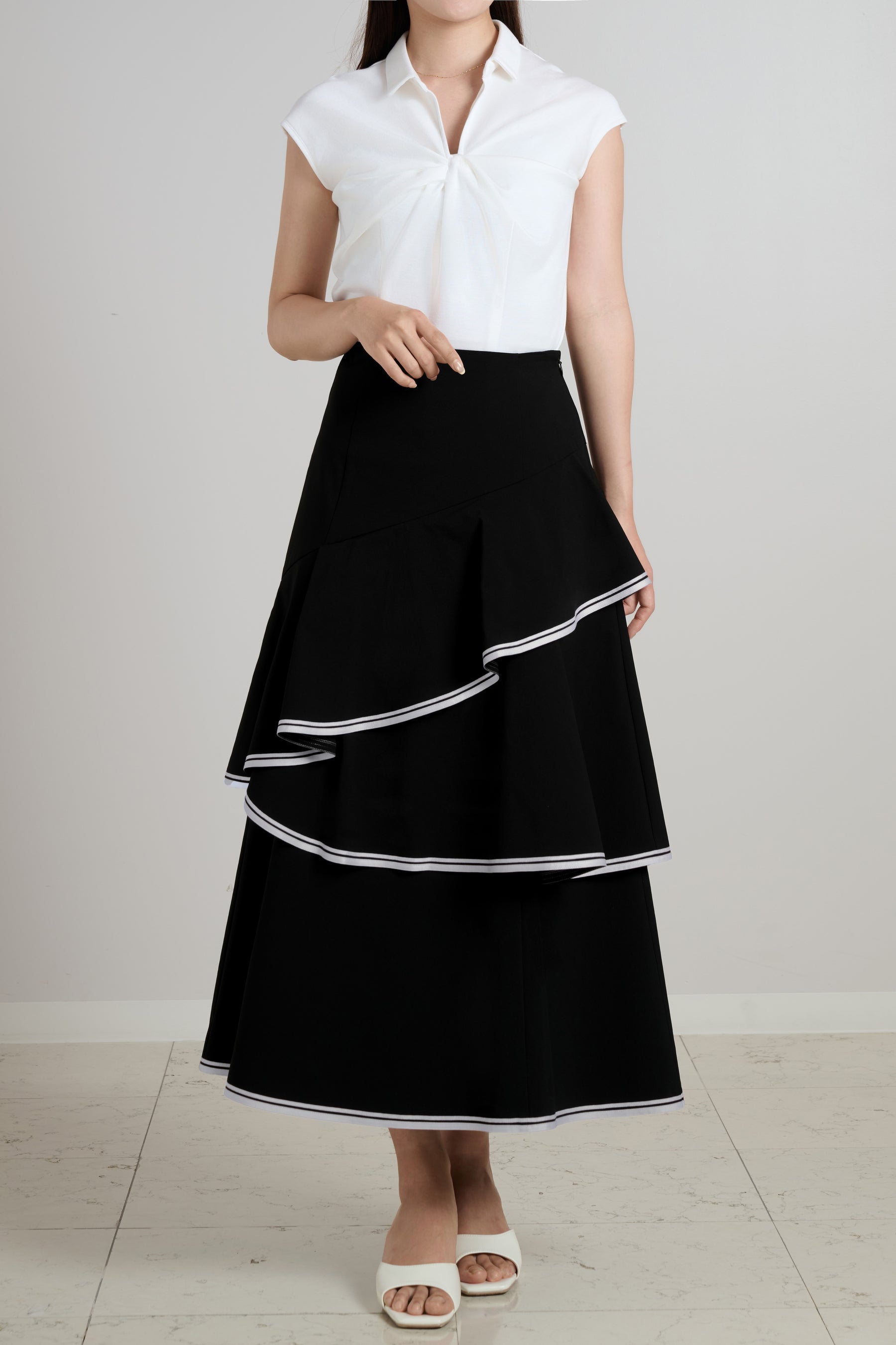Blair Trim Long Skirt