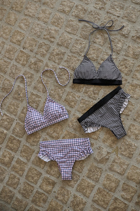 Calina Check Bikini Set