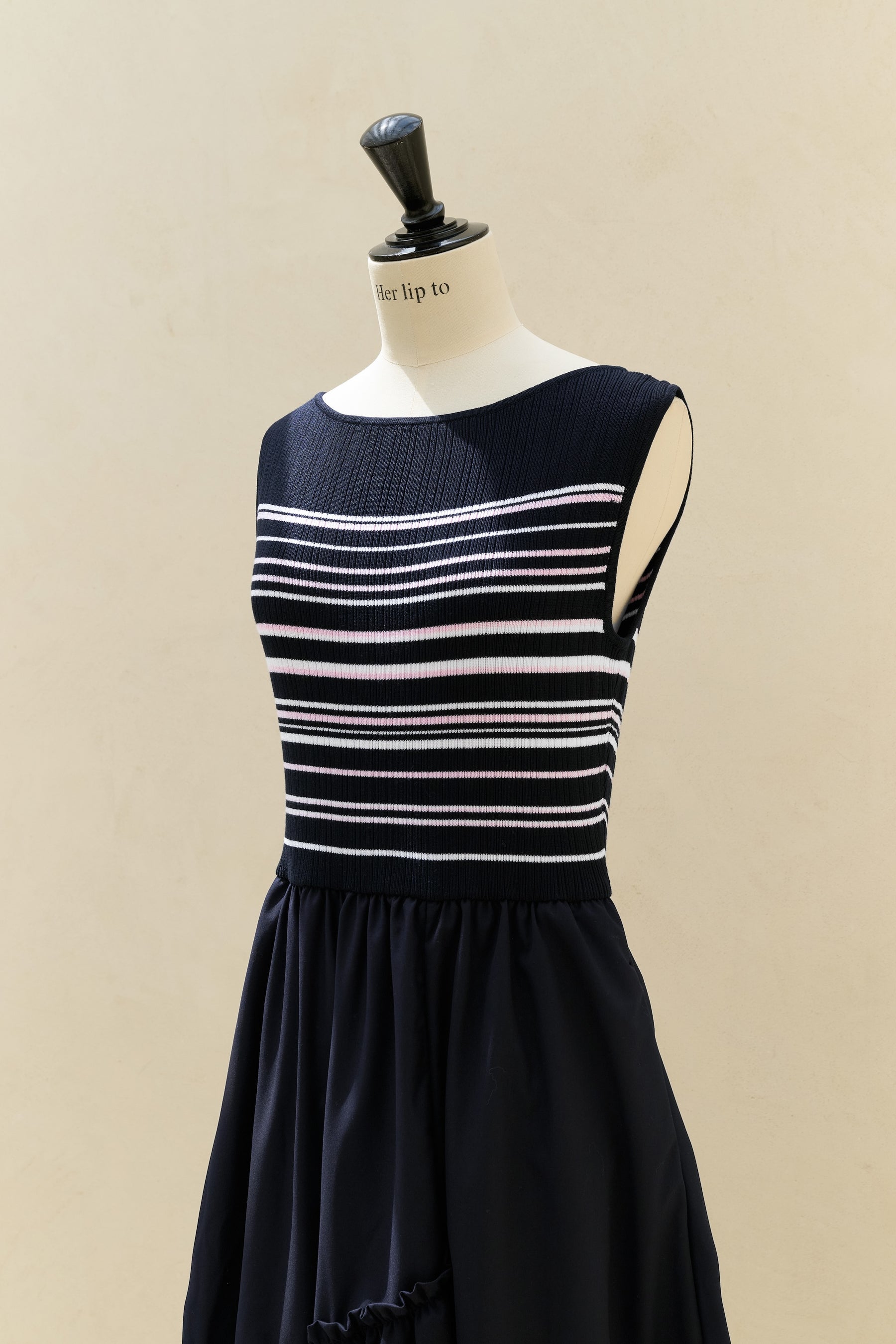 Random Striped Long Dress