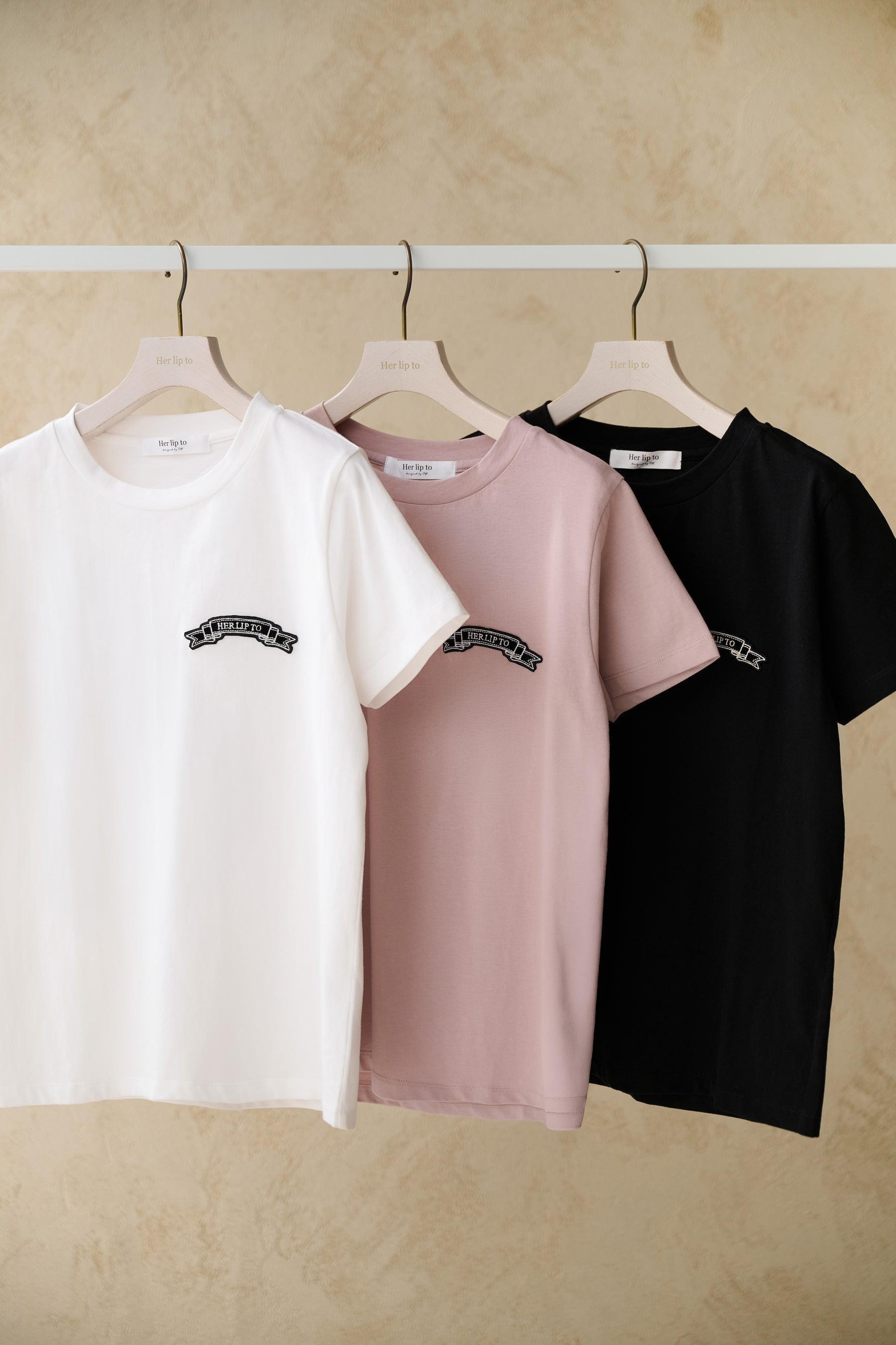 HLT Bow-Embroidered Tee