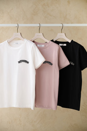 HLT Bow-Embroidered Tee