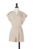 Keyhole-Neck Mini Romper