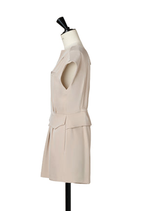 Keyhole-Neck Mini Romper