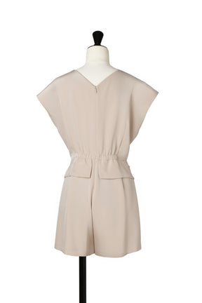 Keyhole-Neck Mini Romper