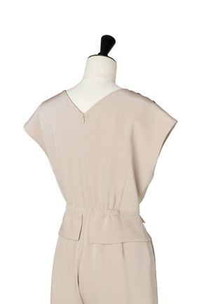 Keyhole-Neck Mini Romper