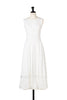 ［Essentia］Eyelet Knit Docking Dress