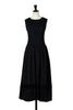 ［Essentia］Eyelet Knit Docking Dress