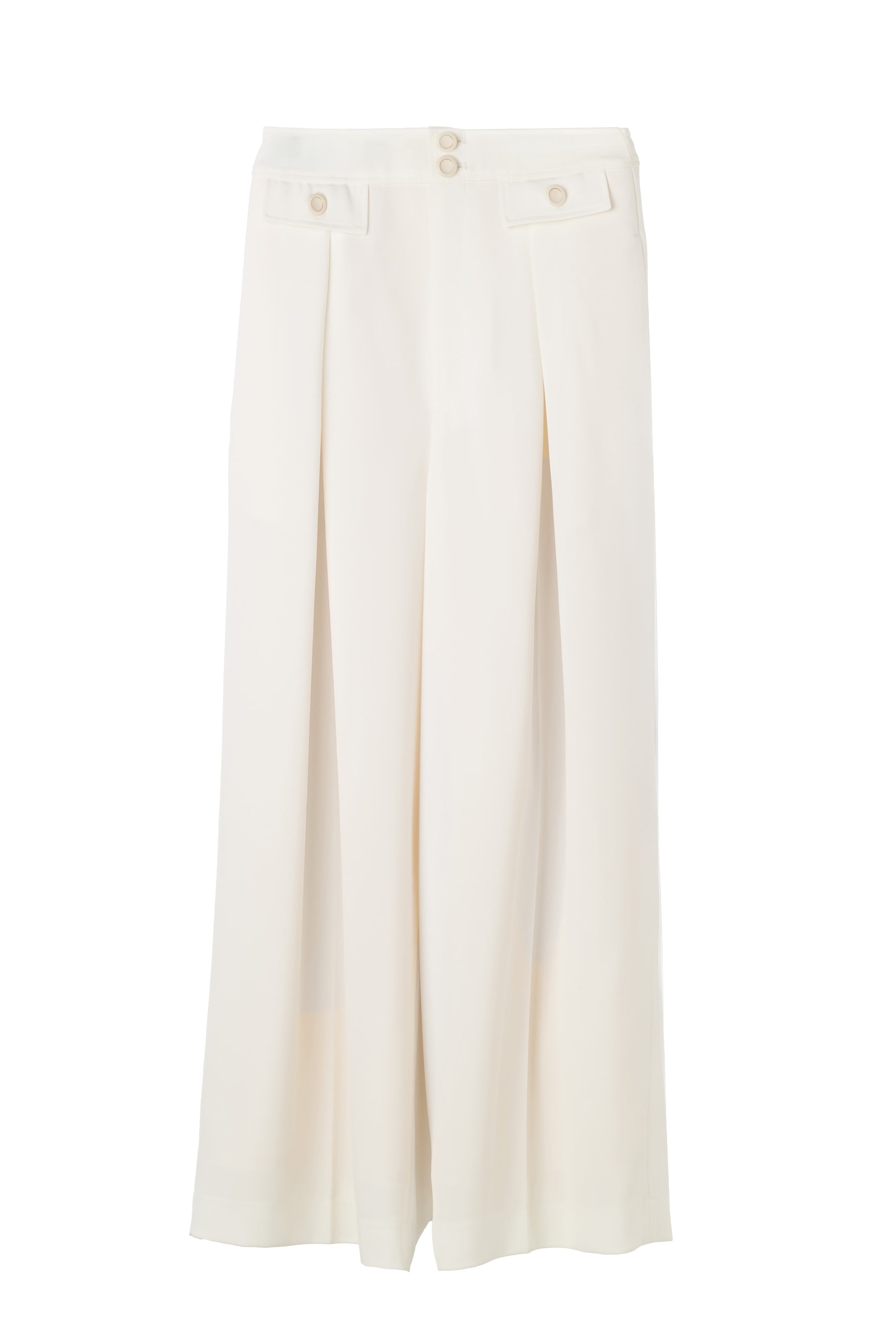 6月上旬発送】Flap Wide-Leg Pants