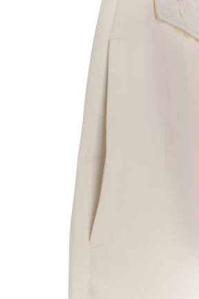 Flap Wide-Leg Pants