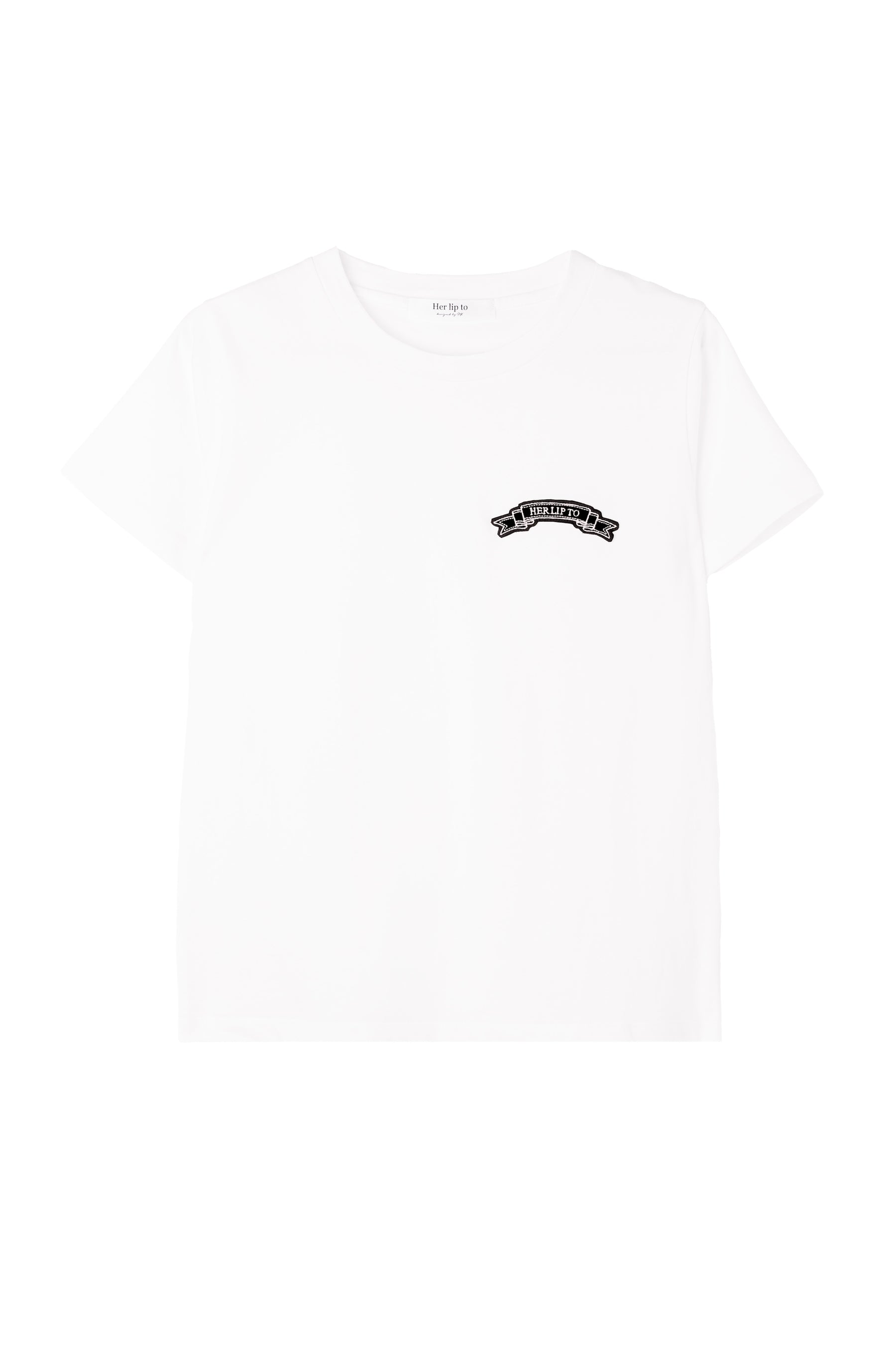HLT Bow-Embroidered Tee