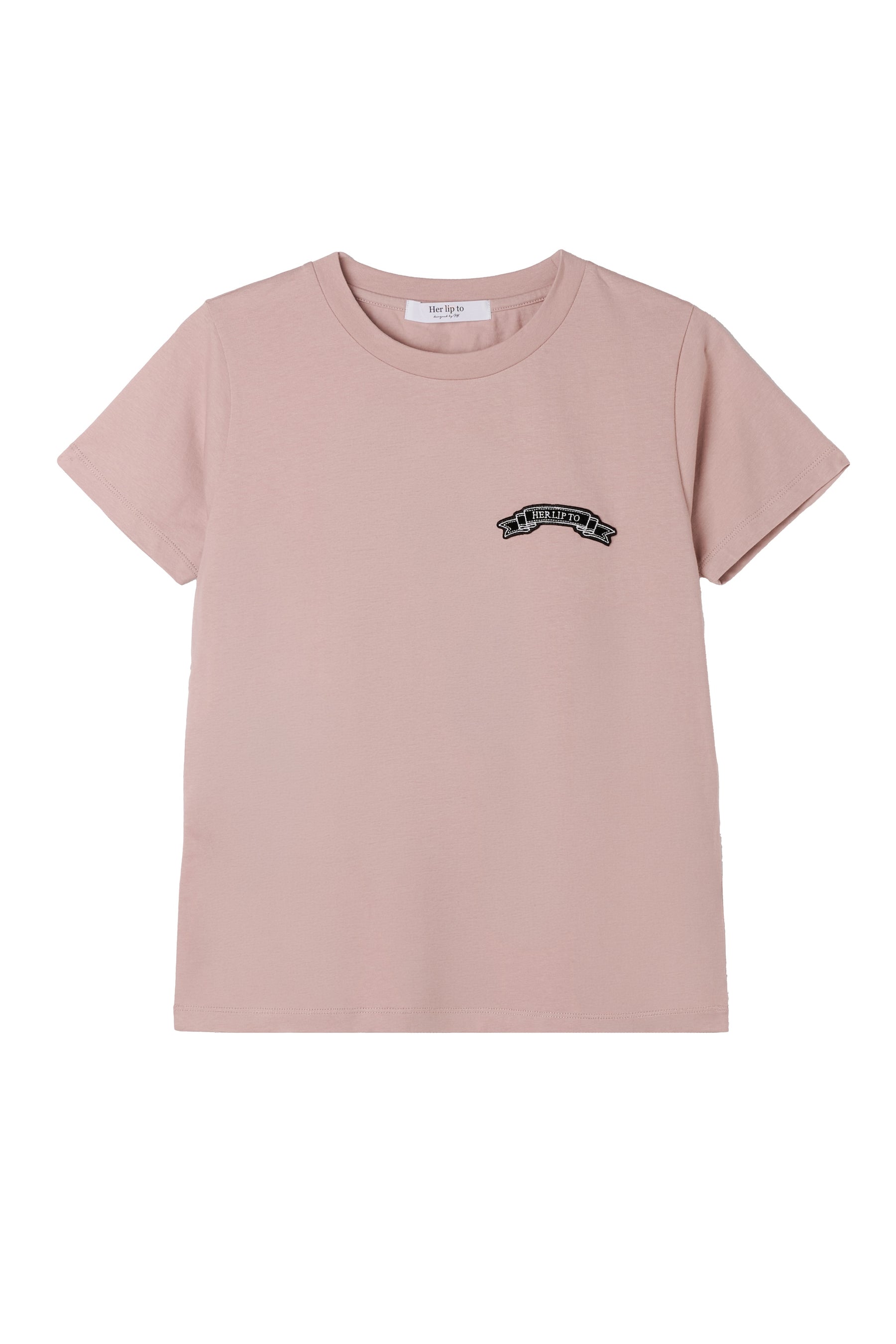 HLT Bow-Embroidered Tee