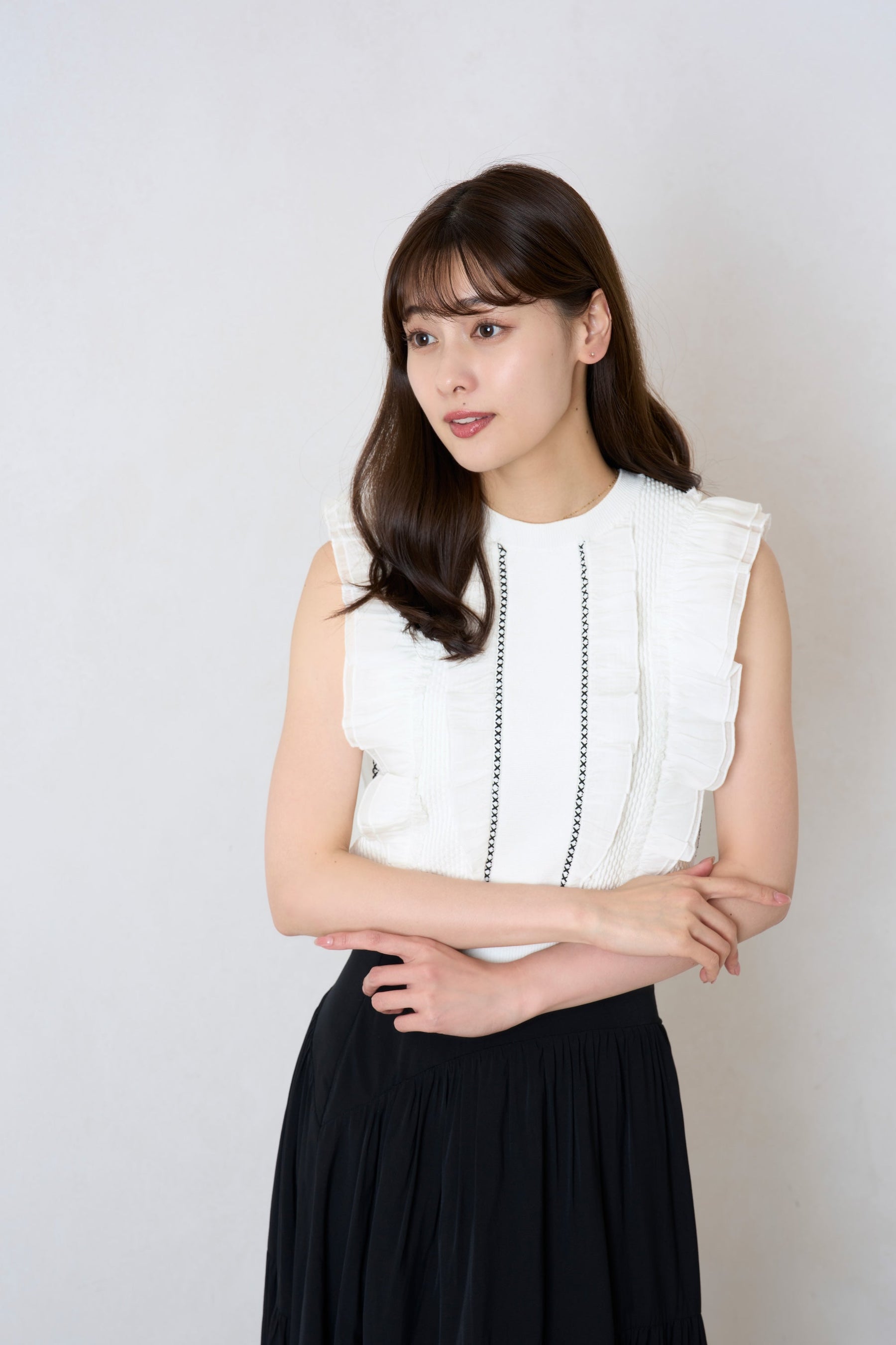 [Shipping in early July] Airy Brush Knit Top