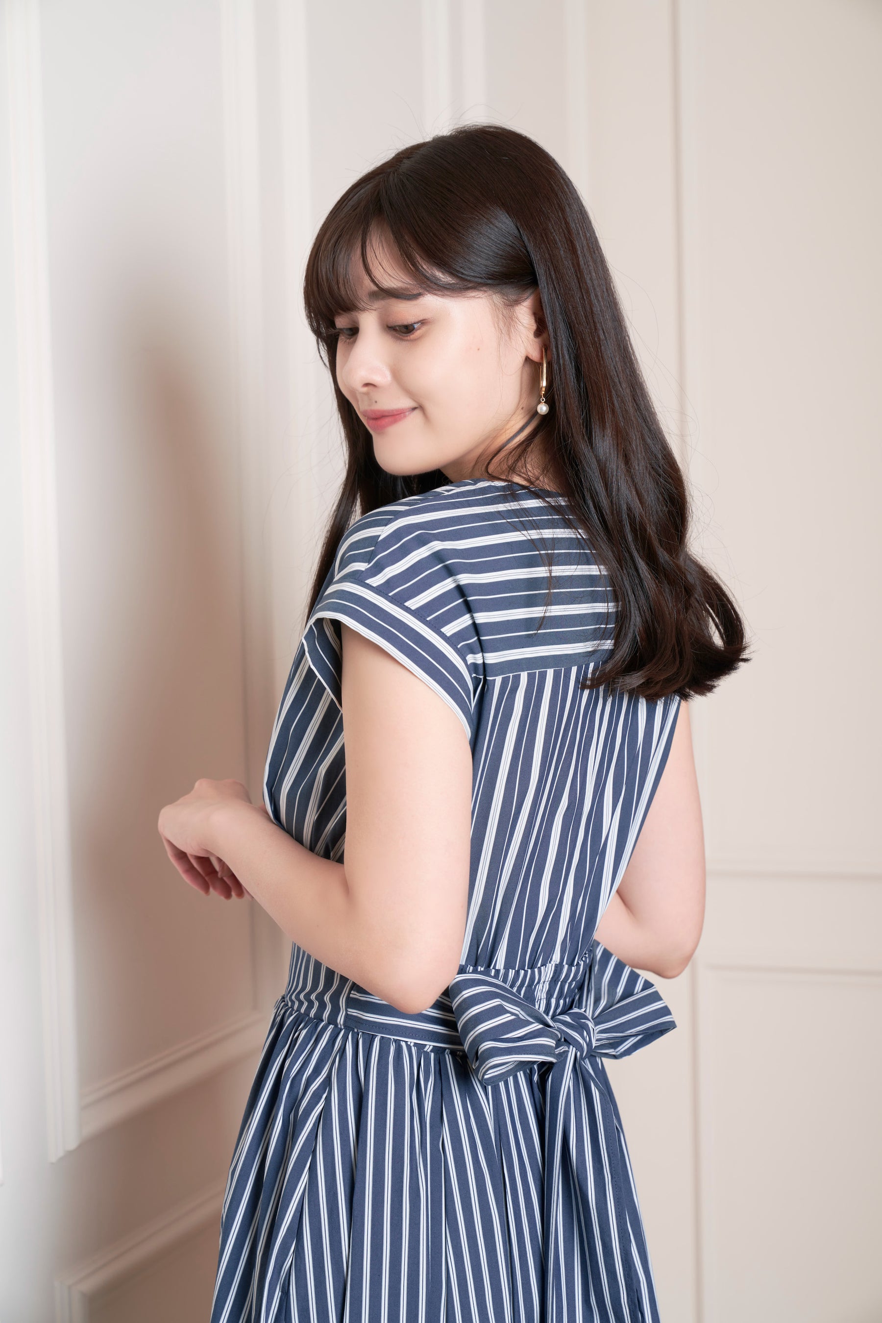 新品hlt Lover Back Ribbon Dress