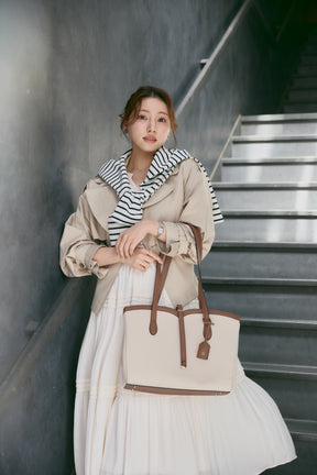 ［FOR HER］【6月中旬發送】9–5 Canvas Tote Bag