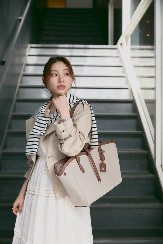 ［FOR HER］【4月下旬発送】9–5 Canvas Tote Bag