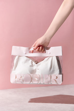 ROSIER Essential Bra Camisole Clear Bag Set