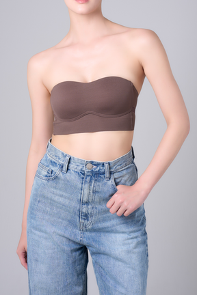 ROSIER Bandeau Bra