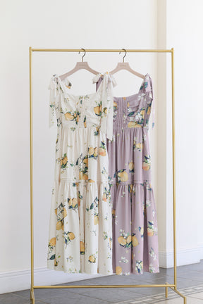 Capri Lemon Print Dress