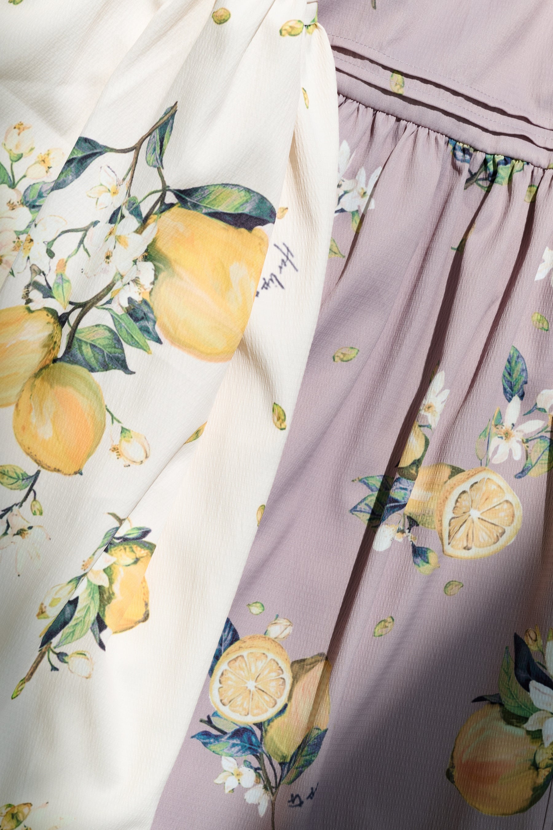 Capri Lemon Print Dress
