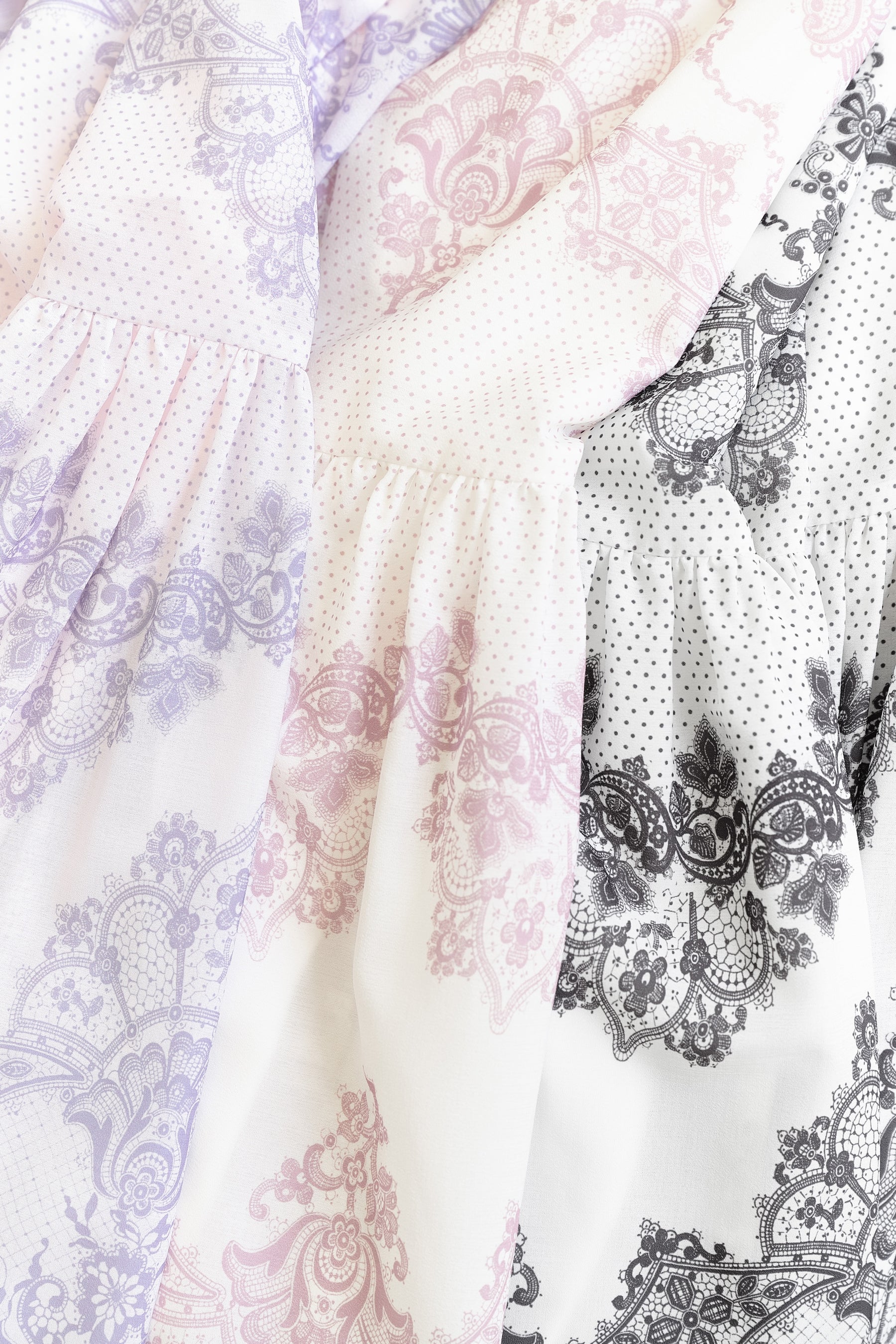 Jendaya Lace-Print Dress
