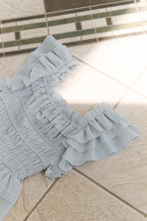 La Plage Peplum Top