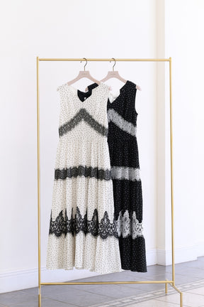 Clarine Polka Dot Dress